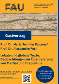 Zum Artikel "Guest lecture by Prof. Dr. Maria Jennifer Falcone and Prof. Dr. Alessandro Fusi"