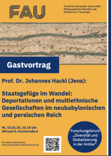 Zum Artikel "Lecture by Prof. Dr. Johannes Hackl"