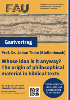 Zum Artikel "Lecture by Prof. Dr. Johan Thom"