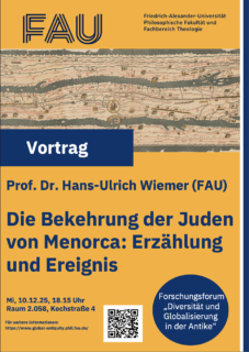 Zum Artikel "Lecture by Prof. Dr. Hans-Ulrich Wiemer"